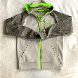 Adidas Climawarm Zipper Hoodie Sz Small